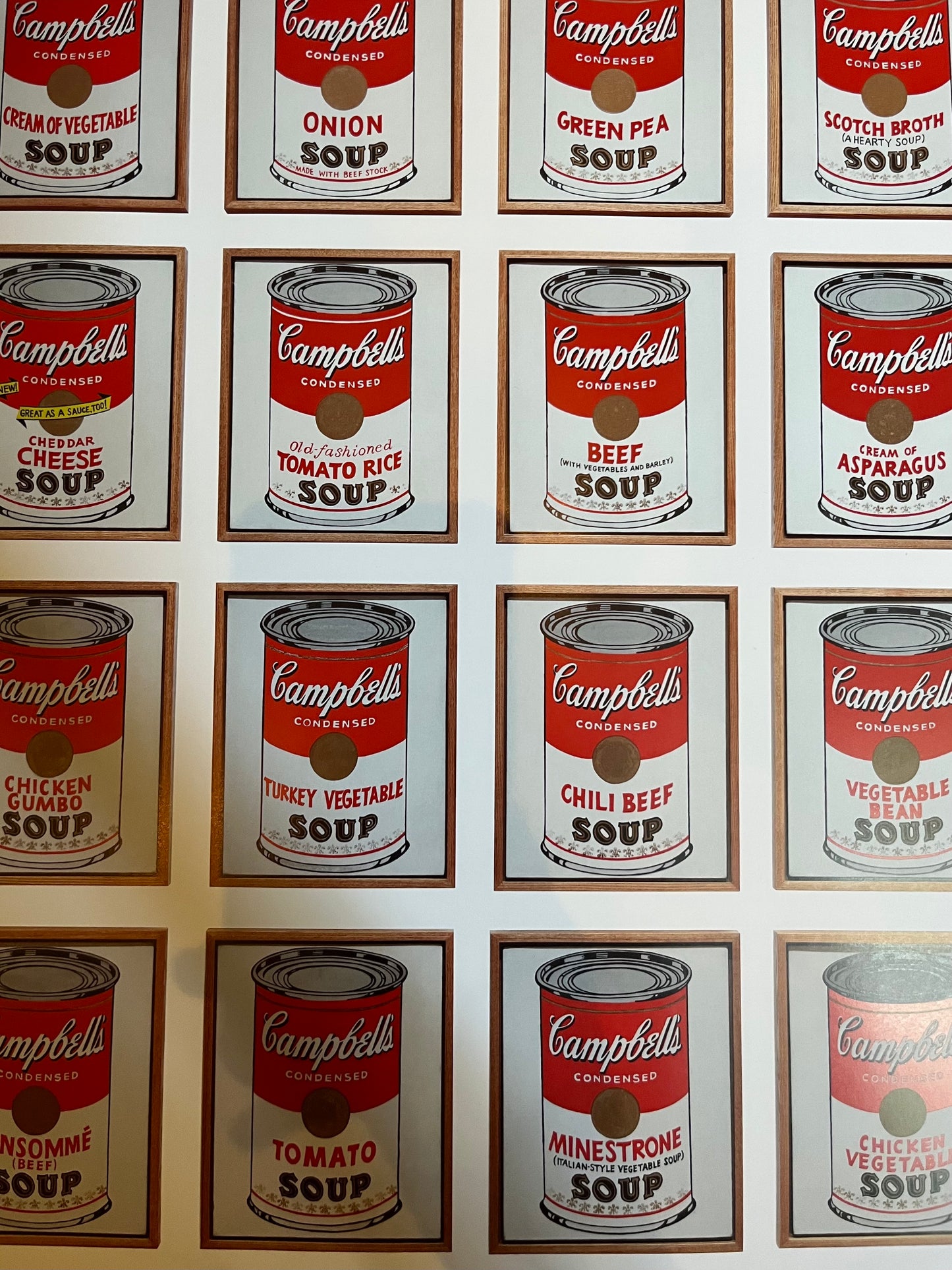 Andy Warhol, Campbell's Soup Cans (1962), Offset Lithograph
