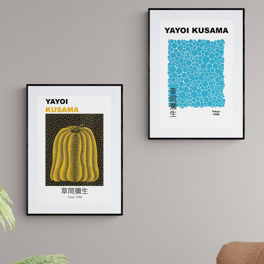 Yayoi Kusama – Set mit 2 Drucken