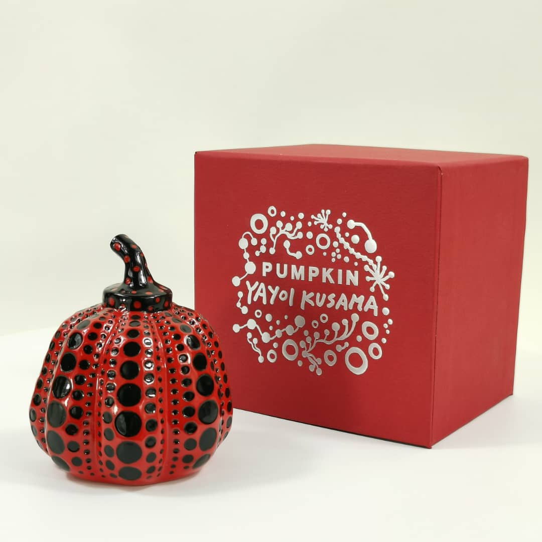 Yayoi Kusama - Pumpkin Red and black