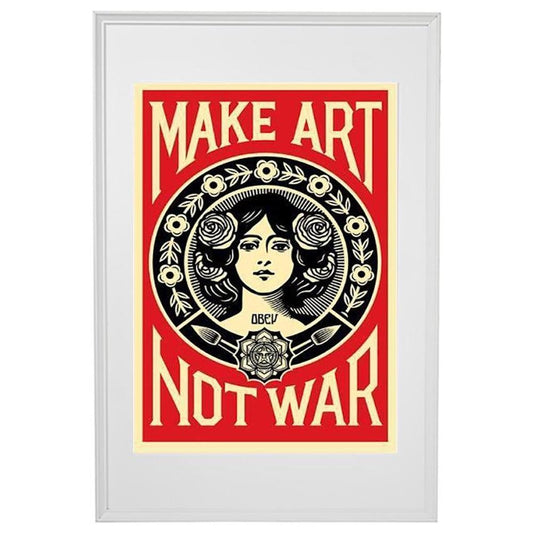 Obey (Shepard Fairey) - Make Art Not War